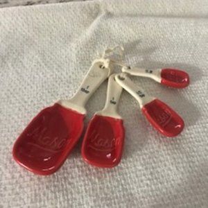 Ceramic Mason Jar Measuring Spoons